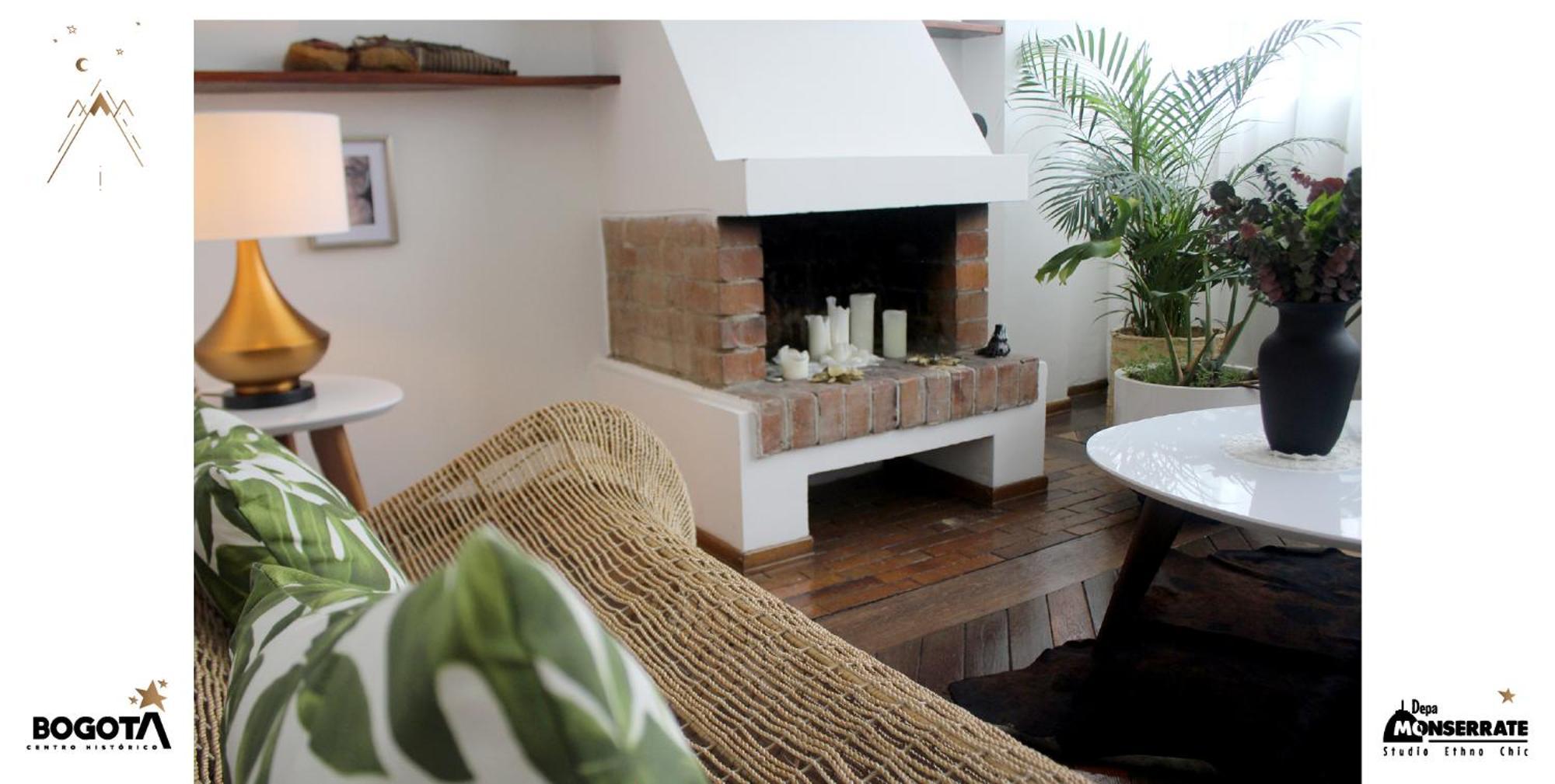 Depa Monserrate - Charming Historic Nest With Breathtaking Mountain Views - Apartaestudio Bogotá Exterior foto